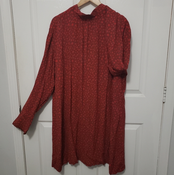 Free Assembly All-over Print Shift Dress - Picture 4 of 5